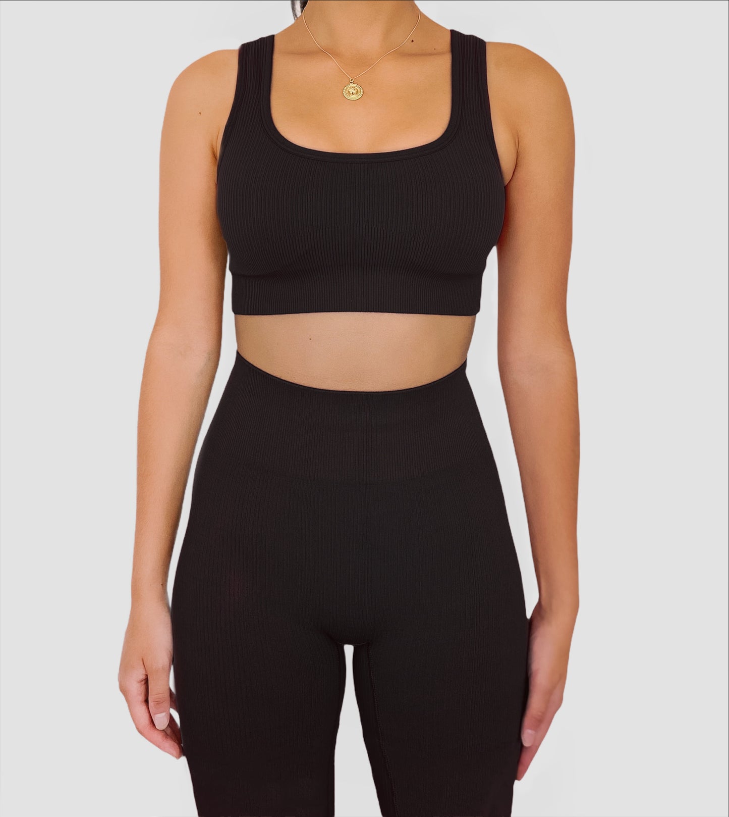 ONYX SET (Leggings + Top) Ribbed Collection