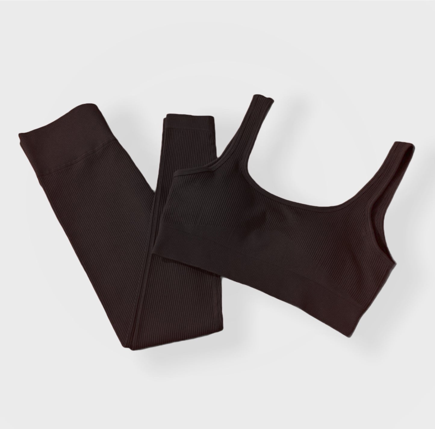 ONYX SET (Leggings + Top) Ribbed Collection