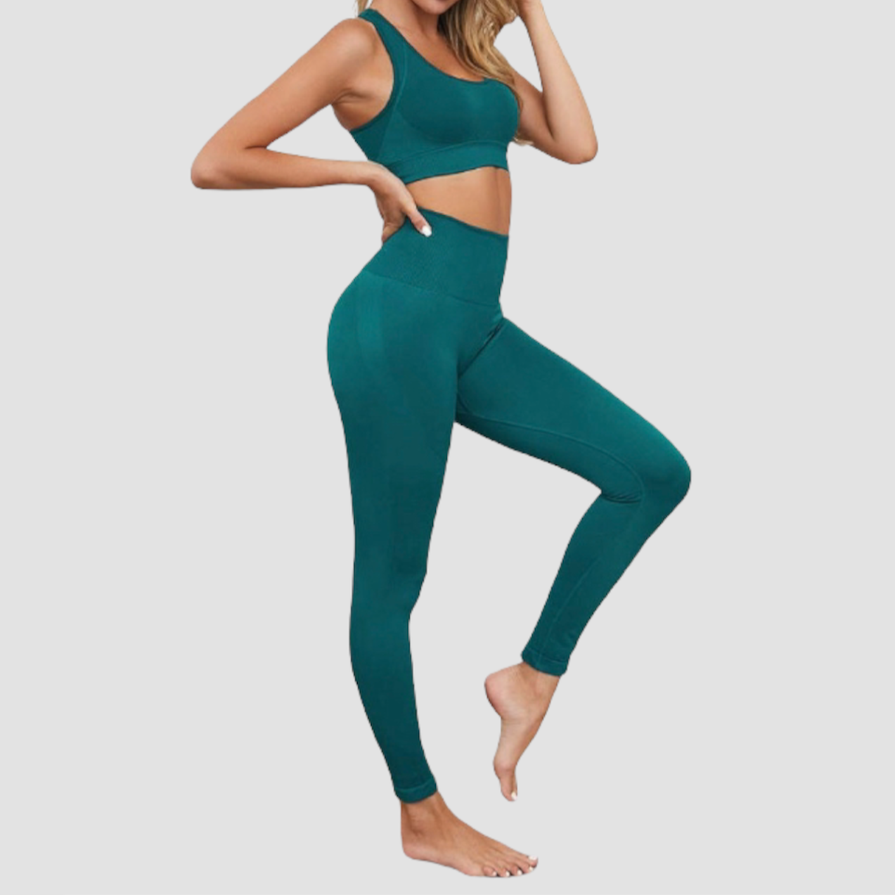 EMERALD SEAMLESS LEGGINGS - Cozy Collection
