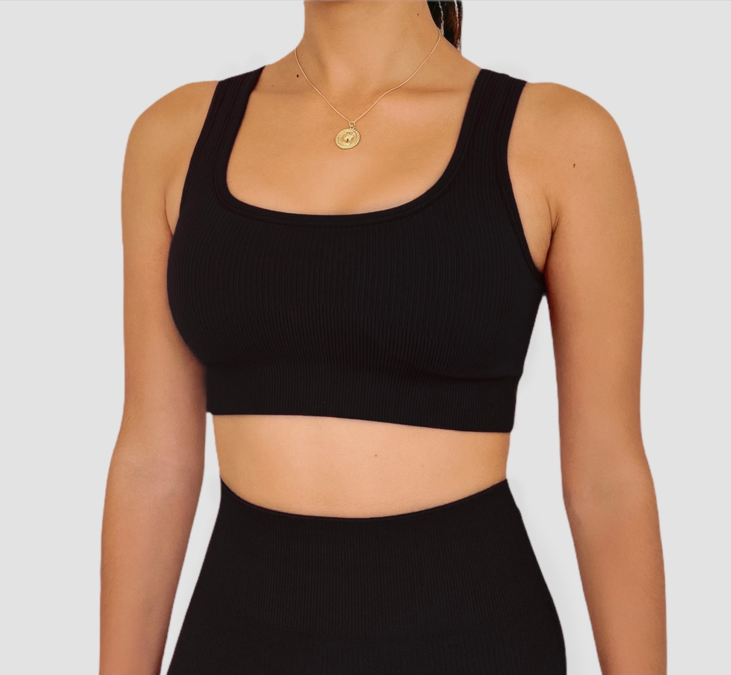 ONYX SEAMLESS TOP - Ribbed Collection