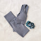 DUSTY CLOUD SEAMLESS TOP - Cozy Collection
