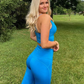 POWDER BLUE LEGGINGS - Neutral Collection