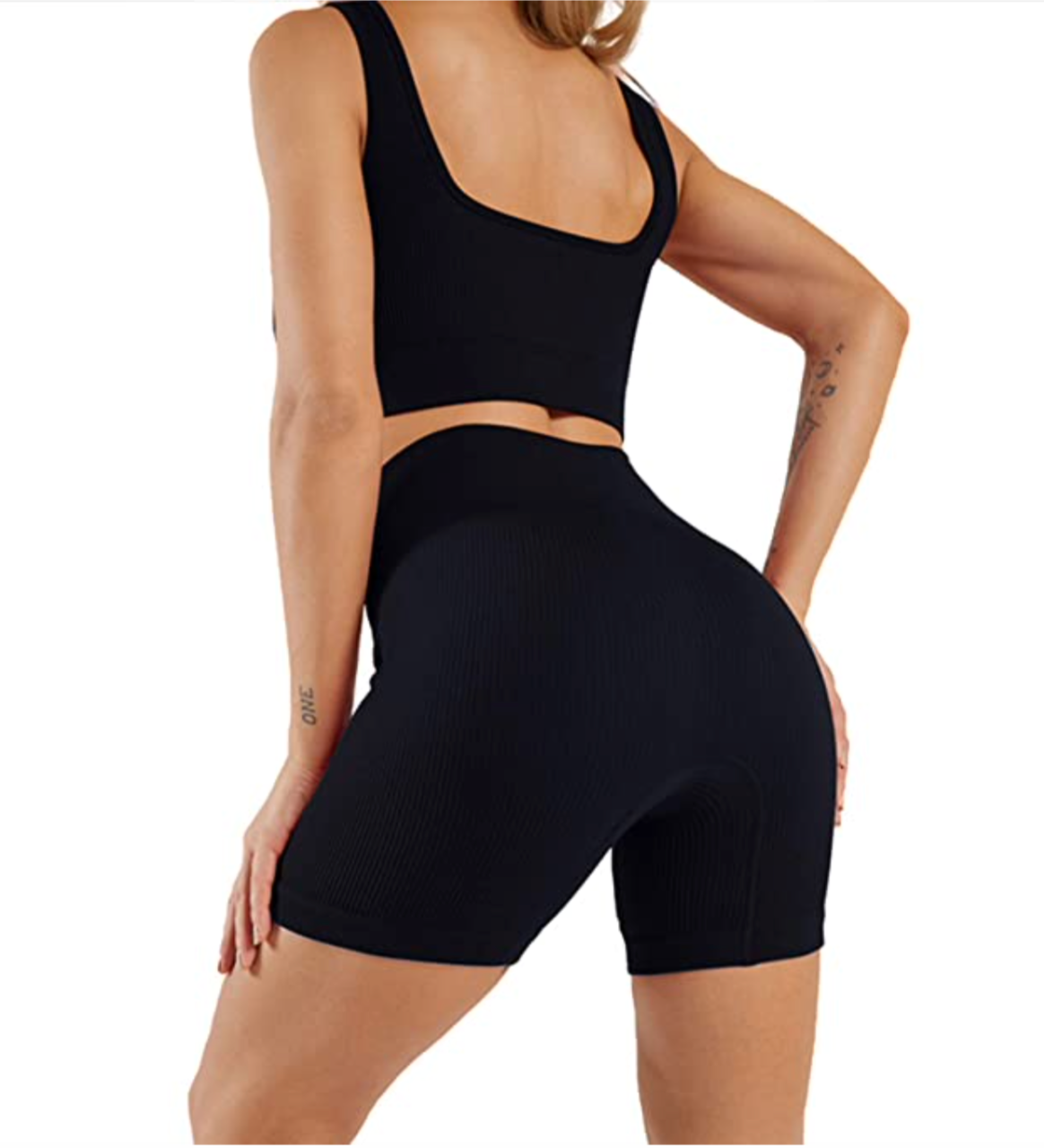 ONYX SET (Shorts & Top) Ribbed Collection