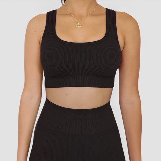 ONYX SEAMLESS TOP - Ribbed Collection
