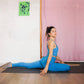 POWDER BLUE DOUBLE-LAYERED TOP  - Neutral Collection
